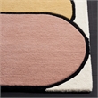 Safavieh Fifth Avenue 5' x 8' Hand Tufted Wool Rug in Ivory