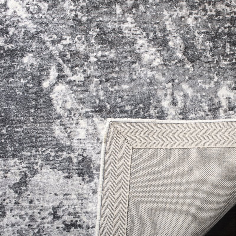 Safavieh Mirage 9' x 12' Hand Loomed Rug in Gray and Ivory