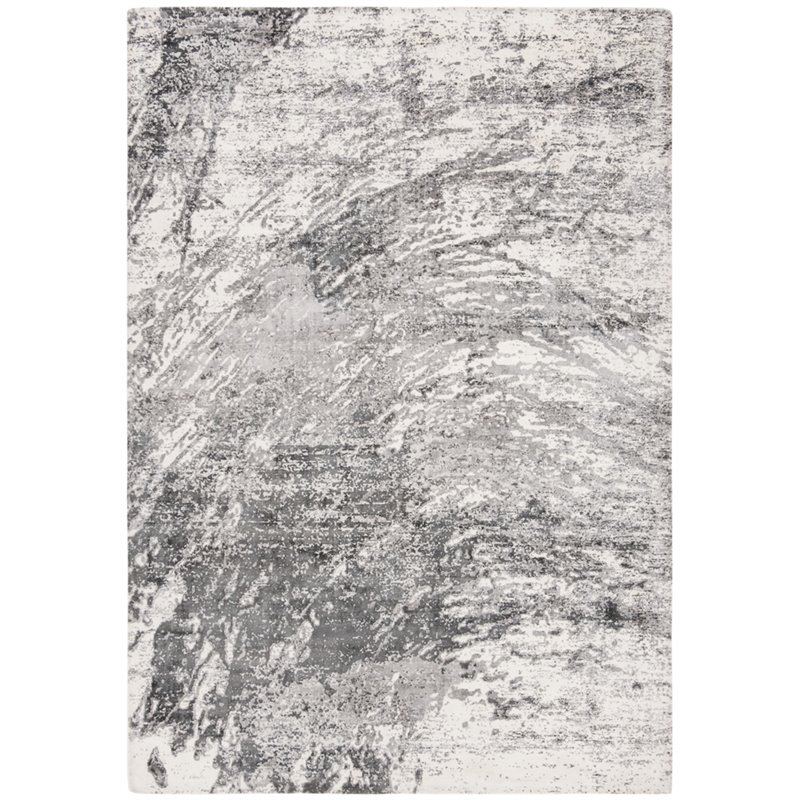 Safavieh Mirage 9' x 12' Hand Loomed Rug in Gray and Ivory