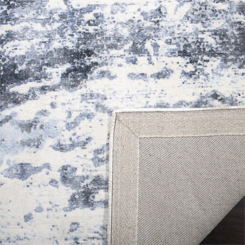 Safavieh Mirage 8' x 10' Hand Loomed Rug in Blue and Ivory