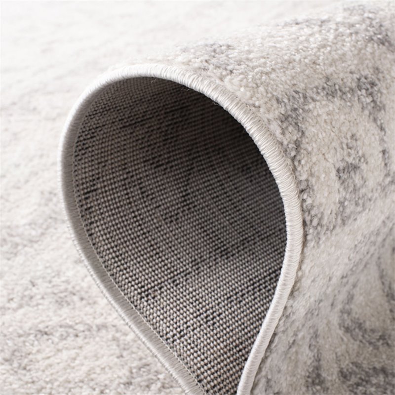 Safavieh Adirondack 4' x 6' Rug in Ivory and Silver