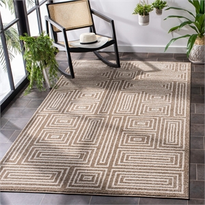 Safavieh Amherst 9' x 12' Rug in Wheat and Beige