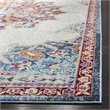 Safavieh Aria 4' x 6' Rug in Ivory and Navy