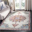 Safavieh Aria 9' x 12' Rug in Ivory and Navy