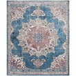 Safavieh Aria 9' x 12' Rug in Navy and Ivory