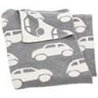 Safavieh Herbie Throw Blanket in Gray and White