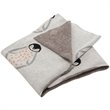 Safavieh Ozzie Throw Blanket in Gray