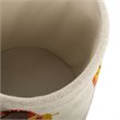 Safavieh Dandy Lion Kids Storage Bin in Red and Orange