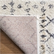 Safavieh Berber 8' x 10' Shag Rug in Cream and Dark Gray