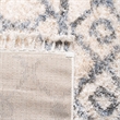 Safavieh Berber 8' x 10' Shag Rug in Cream and Gray