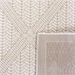 Safavieh Bermuda 4' x 6' Rug in Cream and Beige