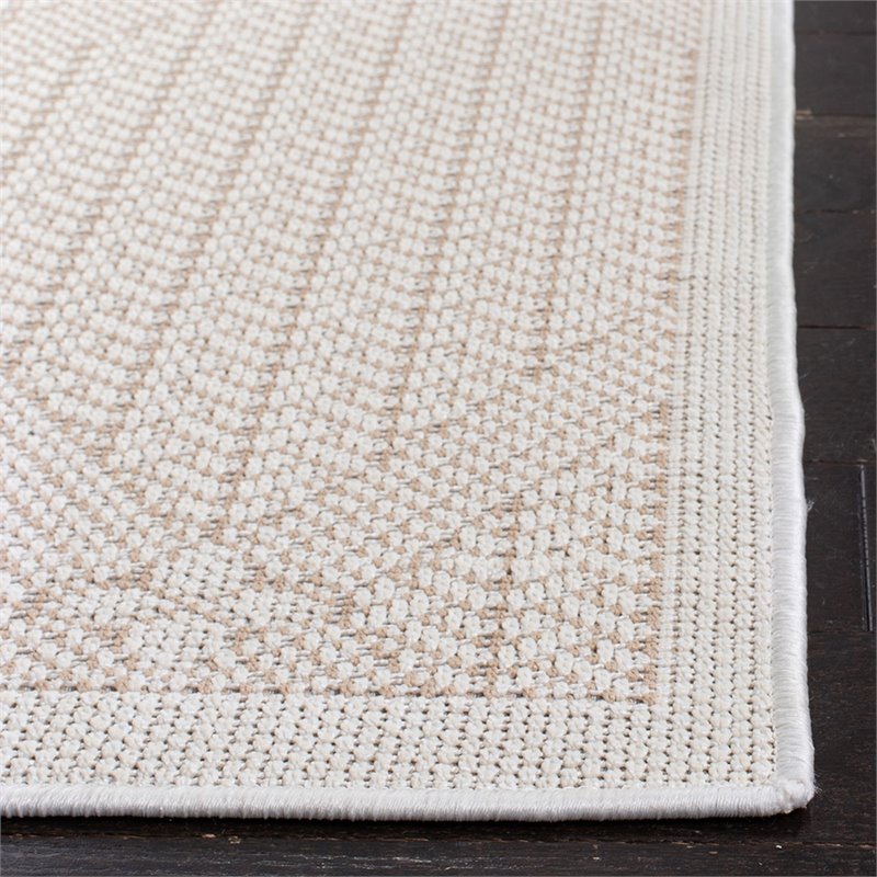 Safavieh Bermuda 9' x 12' Rug in Cream and Beige