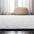 Safavieh Bermuda 8' x 10' Rug in Light Blue and Cream