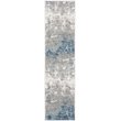 Safavieh Brentwood 2' x 8' Runner Rug in Light Gray and Blue