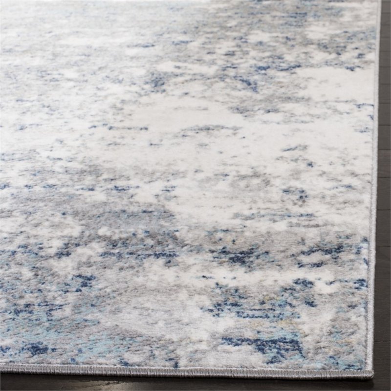 Safavieh Brentwood 3' x 5' Rug in Light Gray and Blue