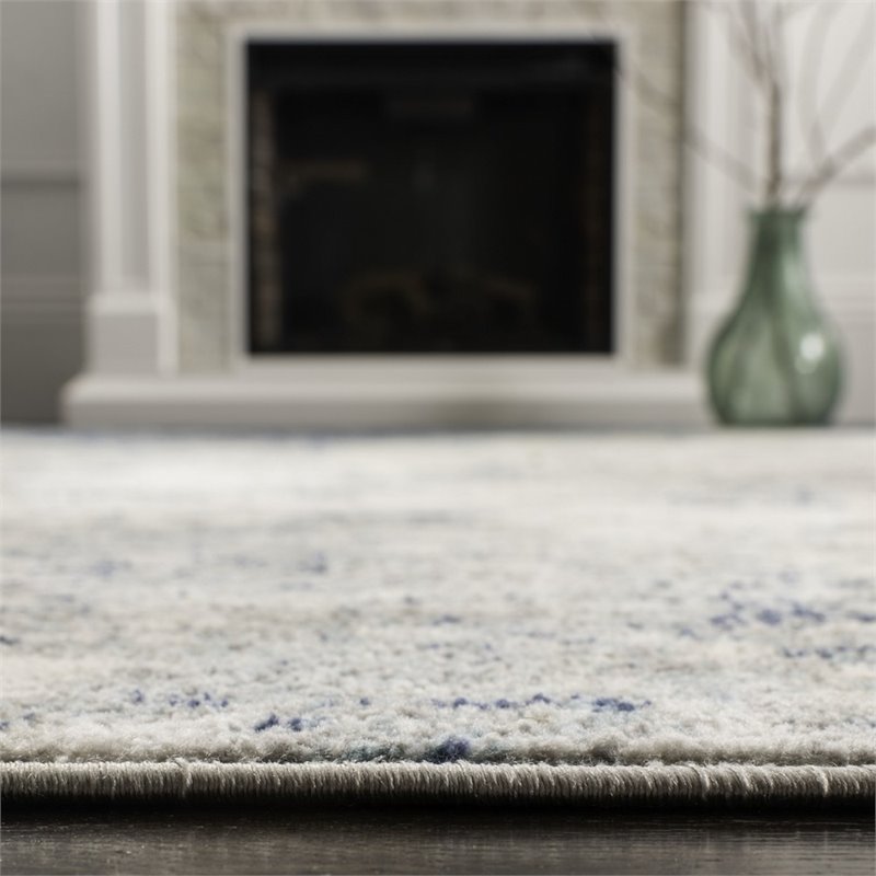 Safavieh Brentwood 3' x 5' Rug in Light Gray and Blue