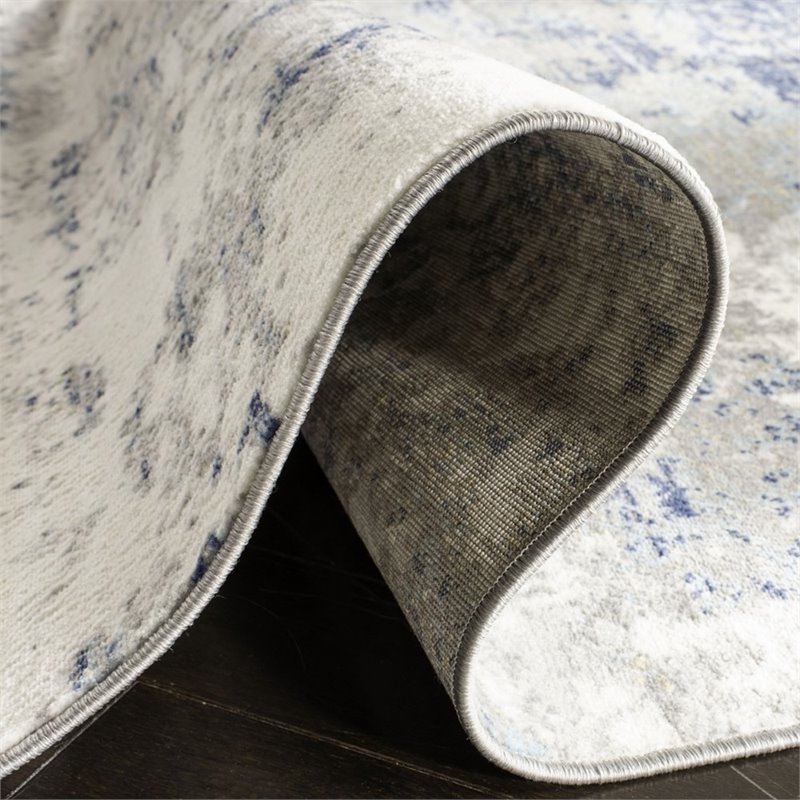 Safavieh Brentwood 3' x 5' Rug in Light Gray and Blue
