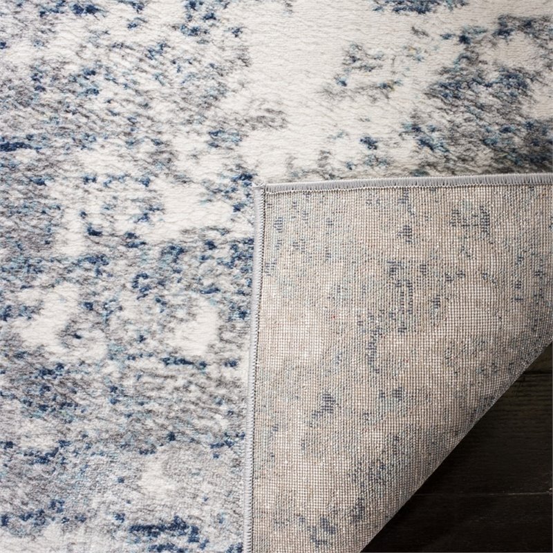 Safavieh Brentwood 4' x 6' Rug in Light Gray and Blue