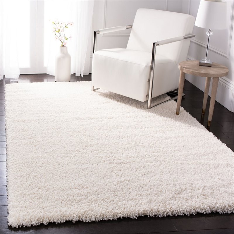 Safavieh Fontana 9' x 12' Shag Rug in Ivory
