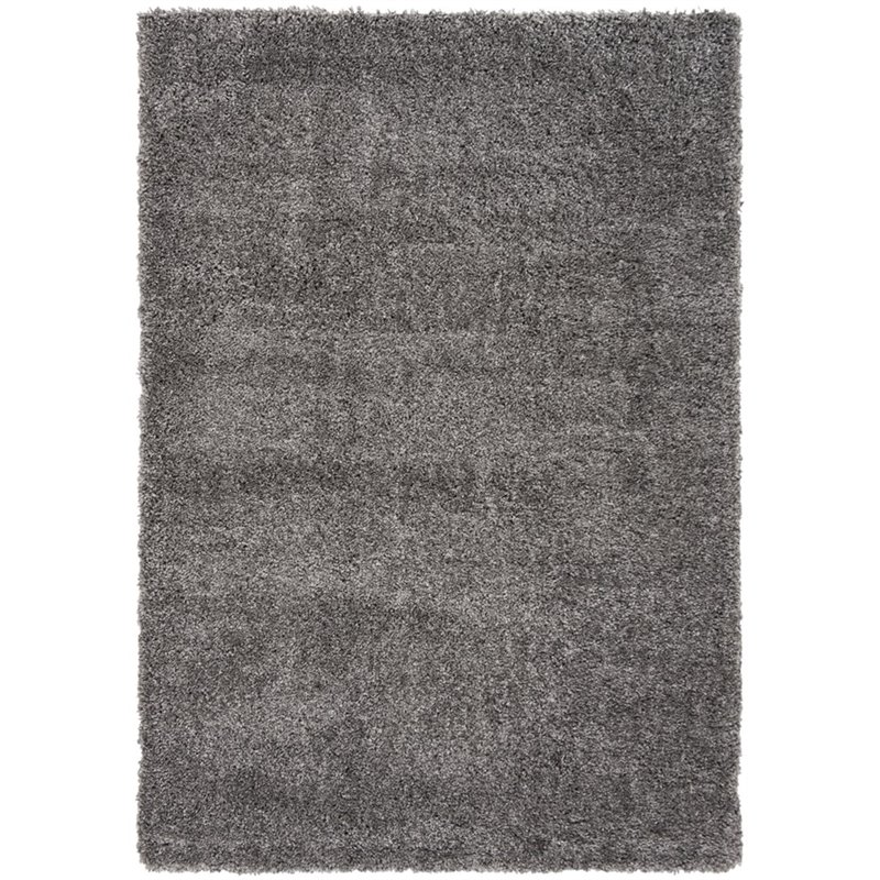 Safavieh Fontana 4' x 6' Shag Rug in Silver