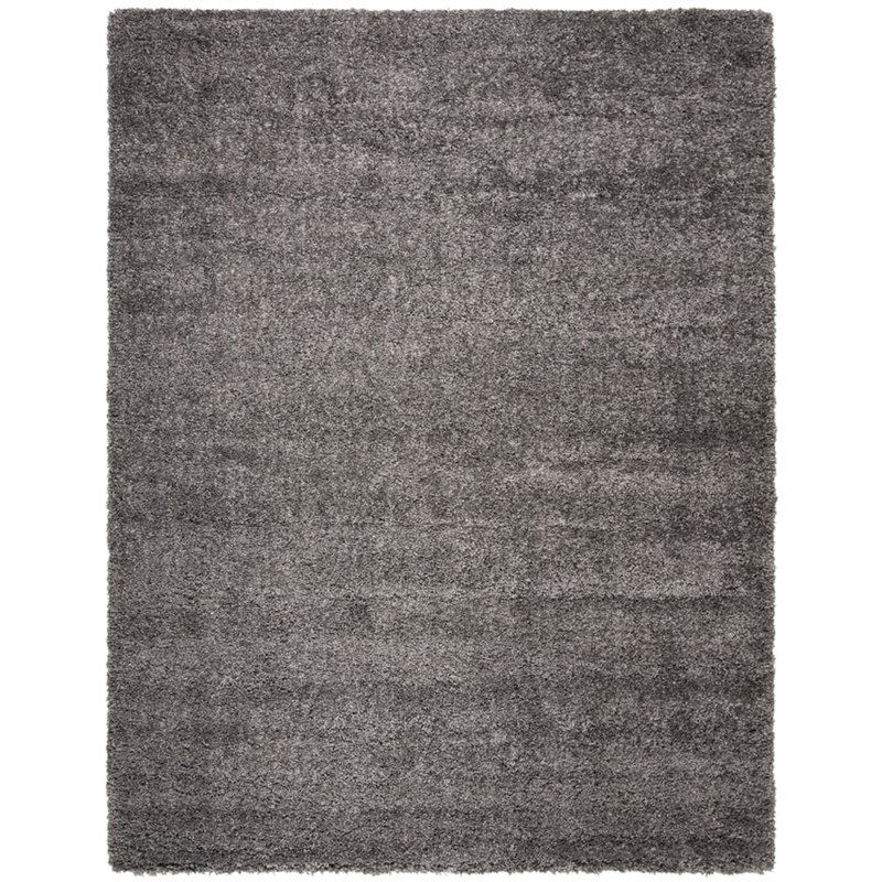 Safavieh Fontana 9' x 12' Shag Rug in Silver