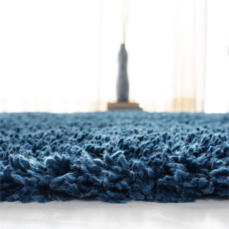 Safavieh Fontana 9' x 12' Shag Rug in Blue