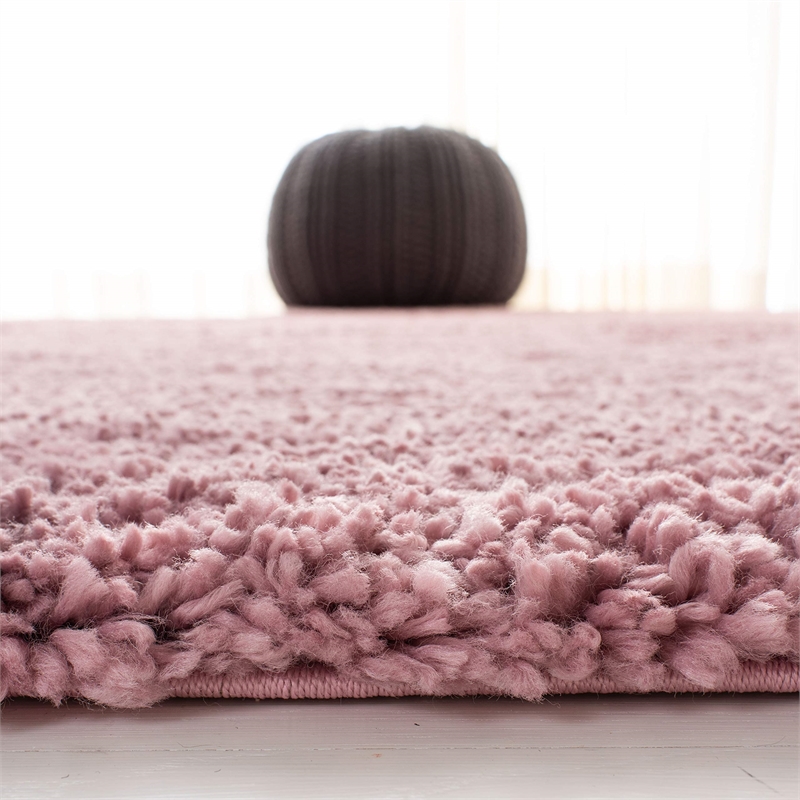 Safavieh Fontana 8' x 10' Shag Rug in Pink