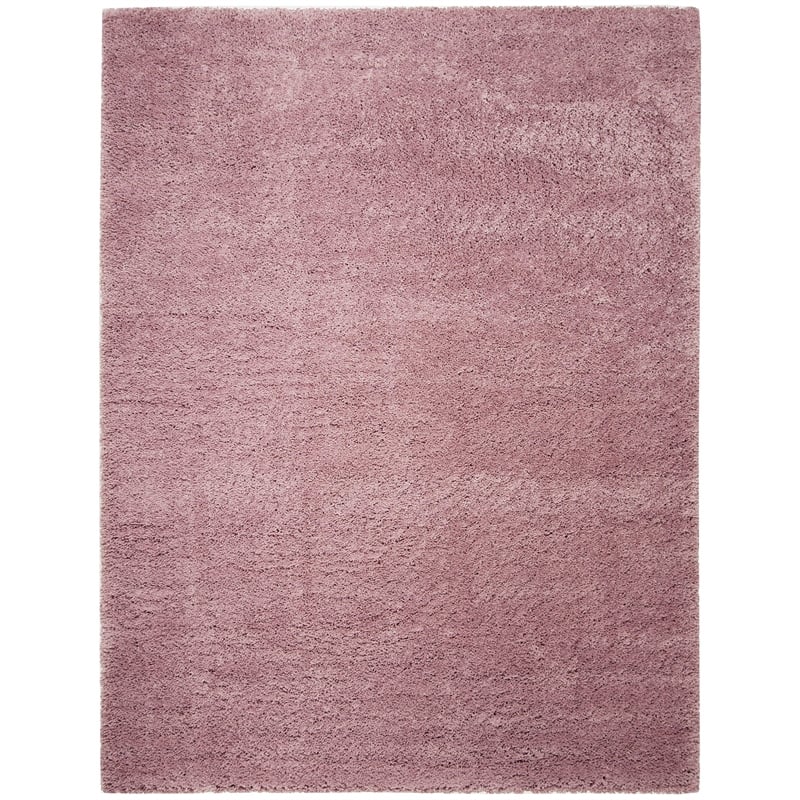 Safavieh Fontana 9' x 12' Shag Rug in Pink