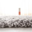 Safavieh Fontana 4' x 6' Shag Rug in Gray and Cream
