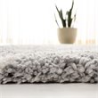 Safavieh Fontana 8' x 10' Shag Rug in Gray and Cream