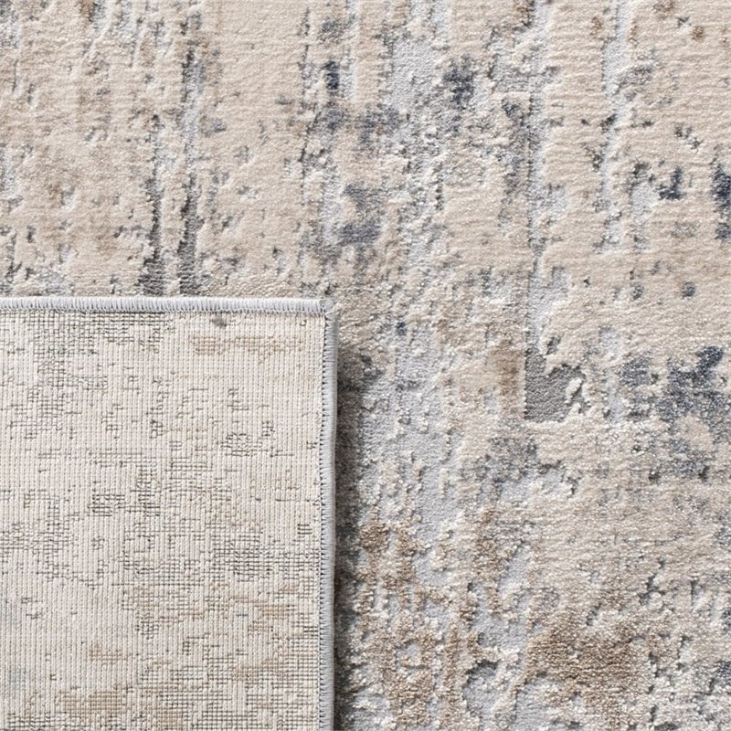 Safavieh Invista 4' x 6' Rug in Cream and Gray