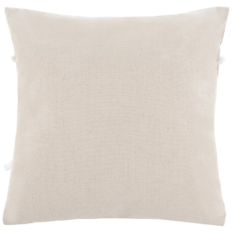 Safavieh Gurti Throw Pillow in White and Beige