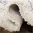 Safavieh Pro Lux 8' x 10' Shag Rug in Cream and Blue