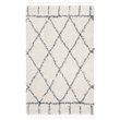 Safavieh Pro Lux 5' x 8' Shag Rug in Cream and Blue
