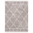Safavieh Pro Lux 9' x 12' Shag Rug in Gray and Cream