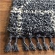 Safavieh Pro Lux 5' x 8' Shag Rug in Cream and Blue