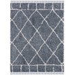 Safavieh Pro Lux 8' x 10' Shag Rug in Cream and Blue