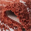 Safavieh Pro Lux 4' x 6' Shag Rug in Rust and Creme