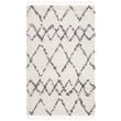 Safavieh Pro Lux 5' x 8' Shag Rug in Cream and Blue