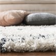 Safavieh Pro Lux 8' x 10' Shag Rug in Cream and Blue
