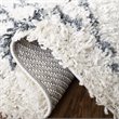 Safavieh Pro Lux 9' x 12' Shag Rug in Cream and Blue