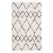 Safavieh Pro Lux 9' x 12' Shag Rug in Cream and Blue