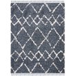 Safavieh Pro Lux 8' x 10' Shag Rug in Cream and Blue