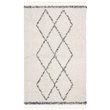 Safavieh Pro Lux 5' x 8' Shag Rug in Cream and Blue