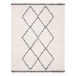 Safavieh Pro Lux 9' x 12' Shag Rug in Cream and Blue