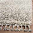Safavieh Pro Lux 8' x 10' Shag Rug in Gray and Cream