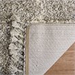 Safavieh Pro Lux 8' x 10' Shag Rug in Gray and Cream