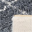Safavieh Pro Lux 8' x 10' Shag Rug in Cream and Blue