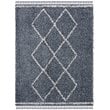 Safavieh Pro Lux 9' x 12' Shag Rug in Cream and Blue