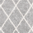 Safavieh Parma 4' x 6' Shag Rug in Gray and Cream
